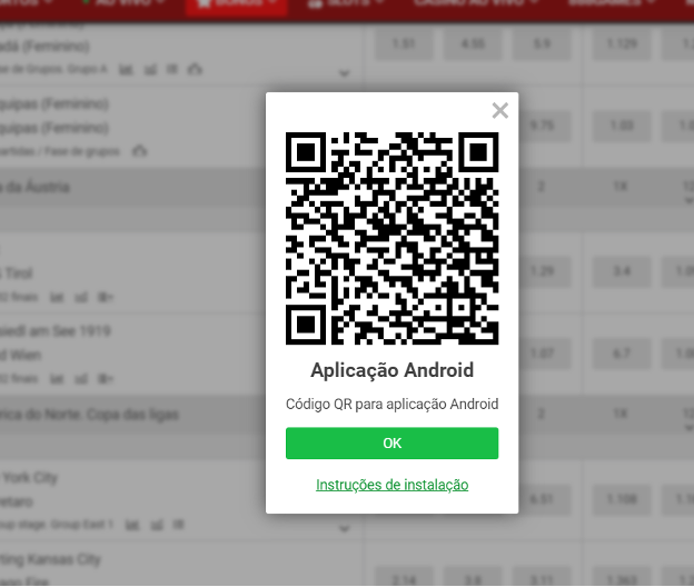QR android 888starz